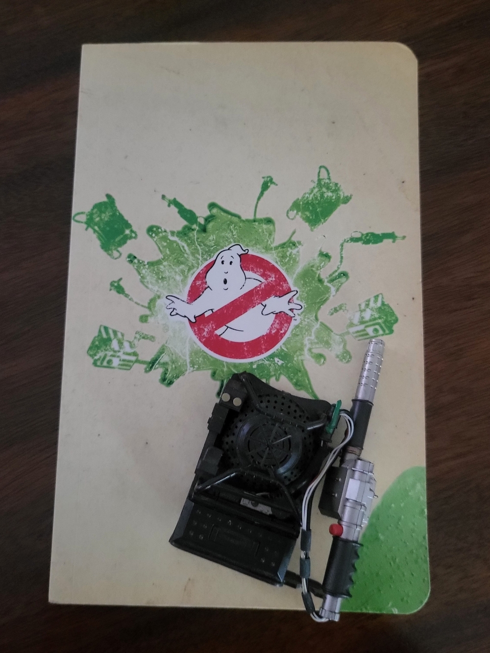 Ghostbusters Notebook - Mini Proton Pack And Wand -